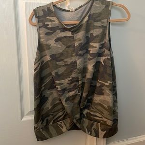 Camo Tank Top